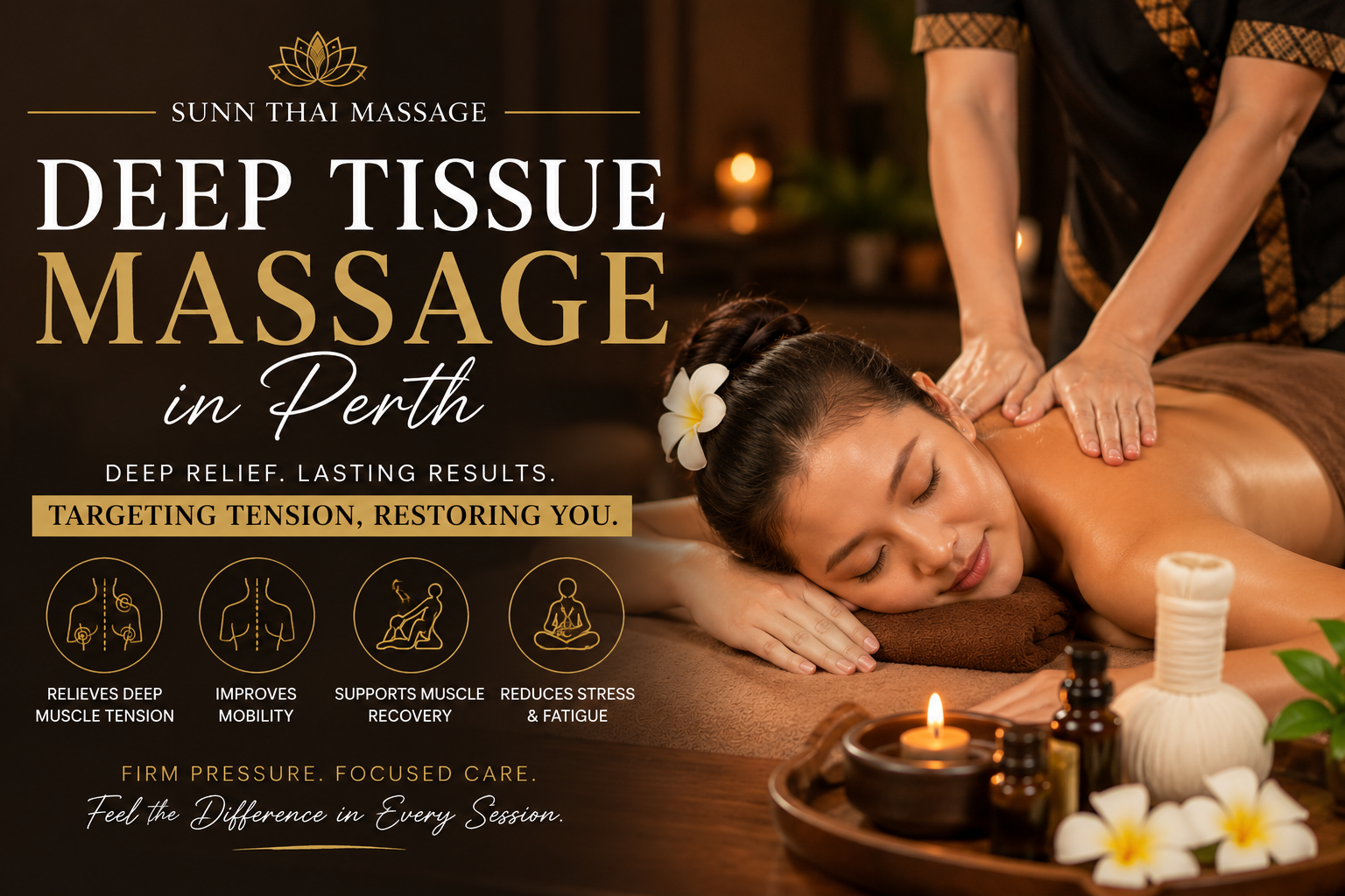 Deep Tissue Massage Perth | When Regular Massage Isn’t Reaching Your Muscle Tension
