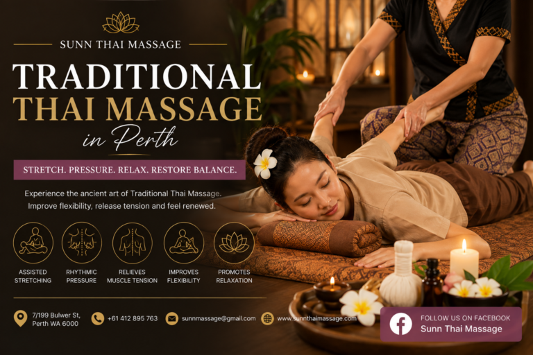 Traditional Thai Massage Perth | Feeling Stiff? Discover a Different Way to Move and Relax