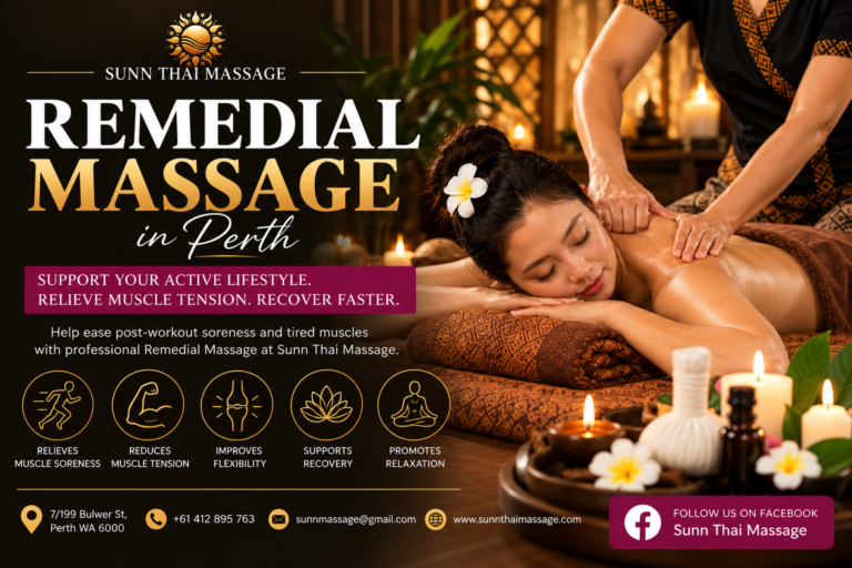 Remedial Massage Perth | How to Care for Tired Muscles After Exercise